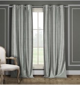 Thumbnail for your product : Duck River Textile Daenery's Faux Silk Foamback Grommet Curtains 96L- Set of 2 - Grey