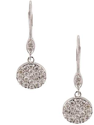 Meira T Women's Diamond and 14K White Gold Drop Earrings
