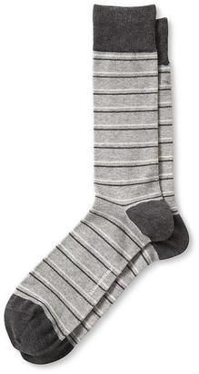 Banana Republic Luxe Fine Stripe Sock