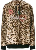 Dolce & Gabbana leopard print hoodie 