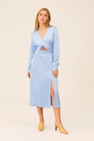 Thumbnail for your product : The Fifth FUSION LONG SLEEVE MIDI DRESS Sky
