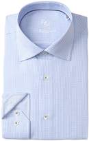 Thumbnail for your product : Bugatchi Check Print Shaped Fit Dress Shirt