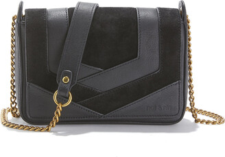 Nat & Nin Capri Leather/suede Flap Bag