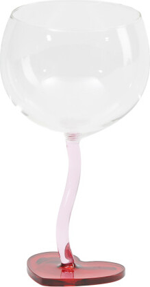 TJMAXX Heart Wine Glass