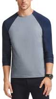 Thumbnail for your product : VINCE CAMUTO MENS Vince Camuto Mixed-material Baseball T-shirt