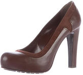 Thumbnail for your product : Bally Leather Platform Pumps