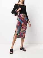 Thumbnail for your product : Paco Rabanne Asymmetric Pull-On Skirt