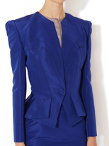 Thumbnail for your product : Zac Posen Silk Faille Evening Jacket