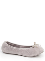 Thumbnail for your product : Lilac Velvet Bow Ballerina Slipper with Polka Dot Sock