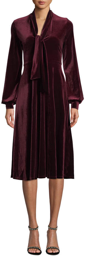 black halo ruby dress