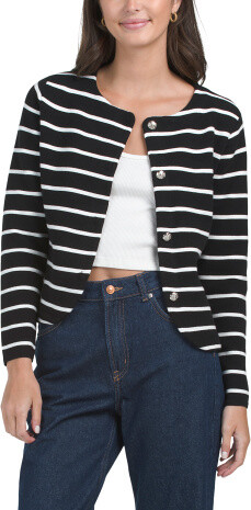 Black Boyfriend Cardigan ShopStyle