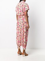 Thumbnail for your product : Stella McCartney Floral Print Short-Sleeve Jumpsuit