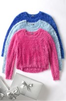 Thumbnail for your product : Vince Camuto Eyelash Knit Sweater (Petite)
