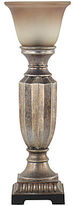 Thumbnail for your product : JCPenney Home Antiqued Silver Glass Uplight Table Lamp