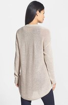 Thumbnail for your product : Eileen Fisher 'Tangled' Organic Linen & Cotton V-Neck Cardigan (Regular & Petite)