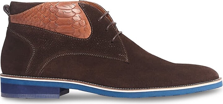 Carlos Santana Morello Leather Chukka Boots