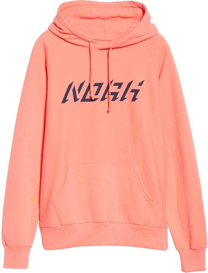 mens coral hoodie