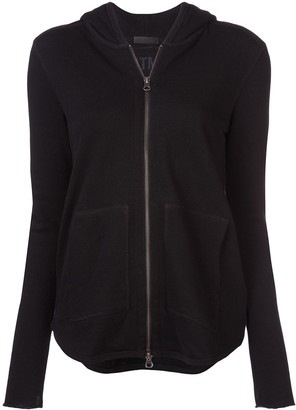 womens black zipper cardigan