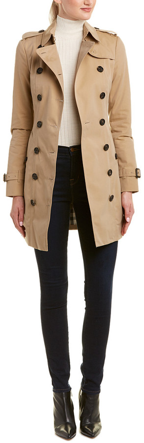 Heritage Trench Coat Style, Burberry The Sandringham Mid Length Trench Coat