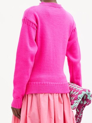 Molly Goddard Ayla Wool Sweater - Pink