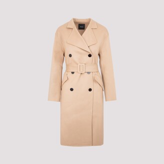 Theory Belted Double Breasted Coat