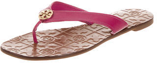 Tory Burch Patent Leather Slide Sandals