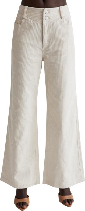 Crescent Women's Charlie Wide Leg Corduroy Pants - ShopStyle