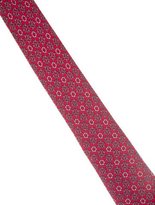 Thumbnail for your product : Hermes Horsebit Print Silk Tie