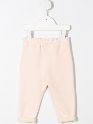 Chloé Children Bow-Detail Cotton Trousers