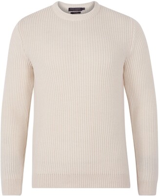 chunky ribbed sweater