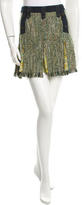 Thumbnail for your product : Dolce & Gabbana Tweed & Denim Mini Skirt