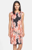 Thumbnail for your product : Adrianna Papell Floral Print Sheath Dress