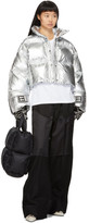 Thumbnail for your product : Off-White Silver Down 3D Cropped Puffer