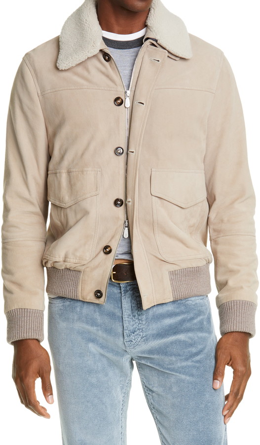 eleventy suede jacket