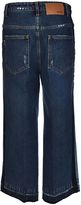 Thumbnail for your product : MSGM Denim Cropped Wide Leg Jeans