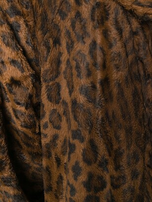 Fendi Pre-Owned 1970s Leopard Print Oversized Coat