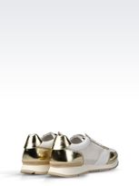 Thumbnail for your product : Giorgio Armani Sneaker In Leather And Mesh