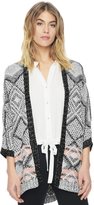Thumbnail for your product : Ella Moss Camino Patterned Cardi