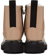 Thumbnail for your product : Balmain Taupe Fur Army Boots