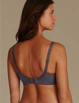 Thumbnail for your product : Marks and Spencer 2 Pack Textured & Lace Non-Padded Balcony Bras DD-GG