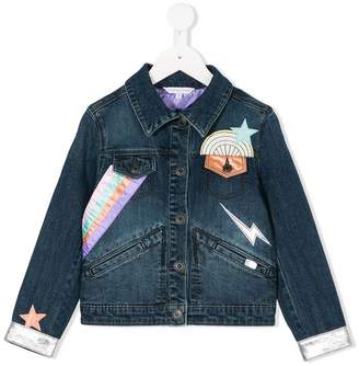 Little Marc Jacobs embroidered denim jacket