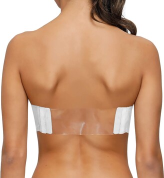 The Clear Strap Bra Collection Supportive Bra Clear Back