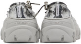 Thumbnail for your product : Rombaut Silver Boccaccio II Aura Ballerina Flats