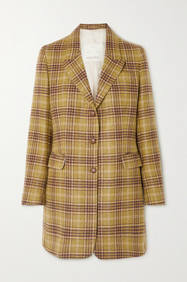 Giuliva Heritage Collection The Karen Checked Wool Blazer