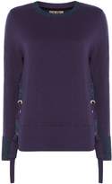 Thumbnail for your product : Biba Lace up eyelet jumper