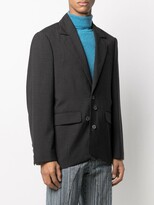 Thumbnail for your product : Ader Pinstripe Print Wool Blazer