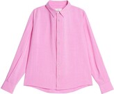 Thumbnail for your product : AMI Paris Long-Sleeved Shantung Shirt