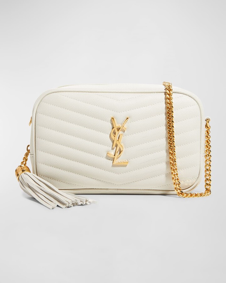 white ysl bag