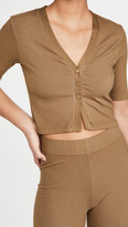 Thumbnail for your product : Enza Costa Half Sleeve Cardigan