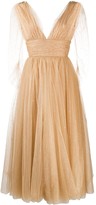 Thumbnail for your product : Maria Lucia Hohan Embellished Flared Midi Dress